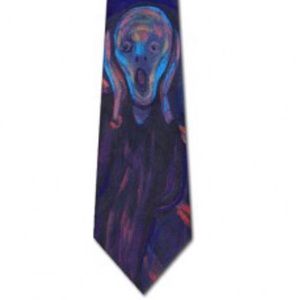 SCREAM necktie by Three Rooker Necktie